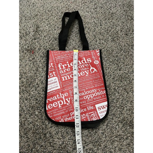 Lululemon Reusable Friends Mantra Small Snap Tote Bag - Picture 3 of 7